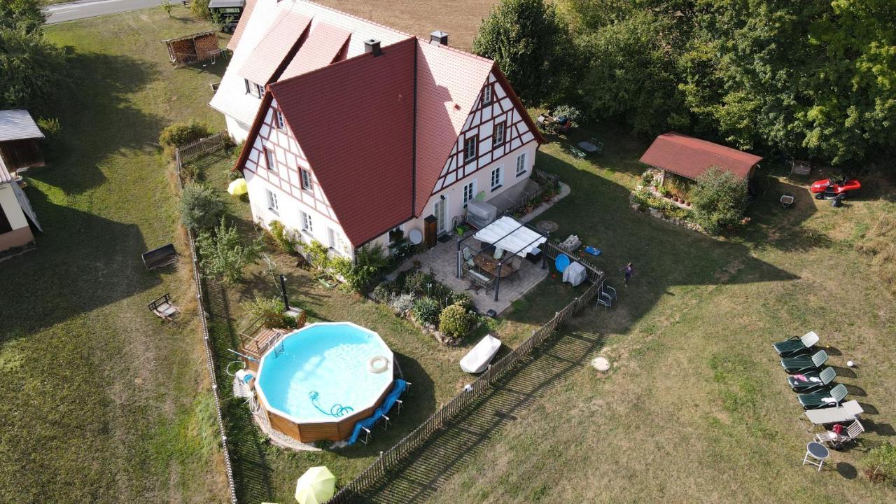 Ferienwohnungen Wastl Fränkische Schweiz Hiltpoltstein Exterior foto