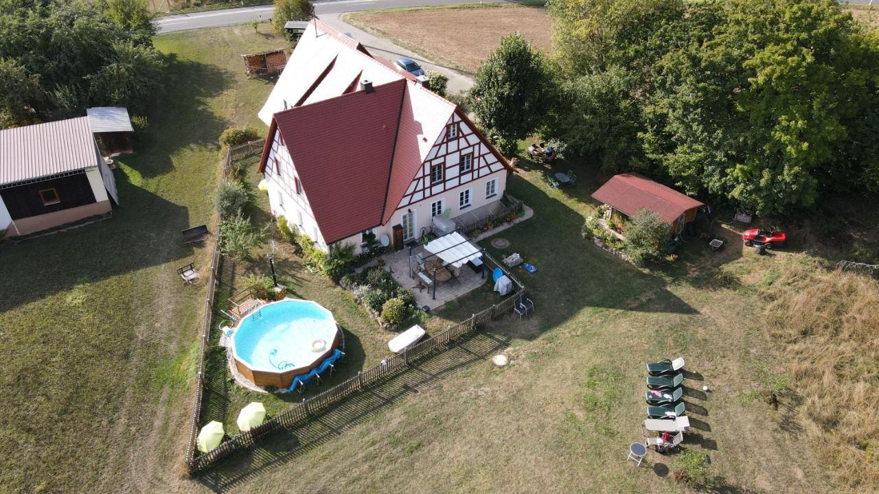 Ferienwohnungen Wastl Fränkische Schweiz Hiltpoltstein Exterior foto